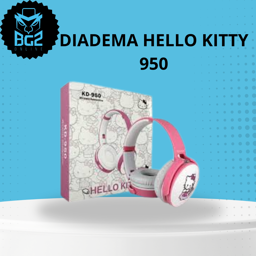 DIADEMA BLUETOOTH HELLO KITTY 950
